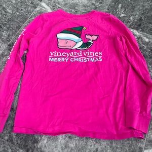 Vineyard Vines - christmas long sleeve tee